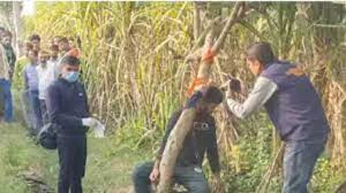 यूूपी के मेरठ में पत्‍नी की गला दबाकर हत्या के बाद पति ने की आत्‍म‍हत्‍या